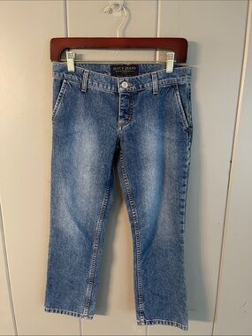 Juicy Couture Jeans Cropped Vintage Preppy Y2K Coastal  Baddie Girlhoodcore Boho
